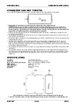 Preview for 13 page of Briteq DS12 Operation Manual