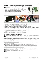 Preview for 7 page of Briteq LDP ACCUSPOT 7TC Operation Manual