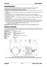 Preview for 9 page of Briteq LED UV-GUN 100W Operation Manual