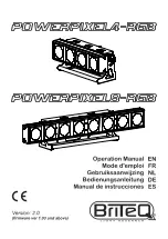 Briteq Powerpixel4 Operation Manual предпросмотр