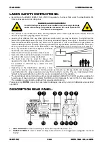 Предварительный просмотр 5 страницы Briteq Spectra 3D Laser User Manual