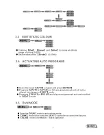 Предварительный просмотр 8 страницы Briteq Stage Beamer RGB MK2 User Manual