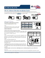 BRITISH ENCODER EtherCAT A58SE Installation Manual предпросмотр