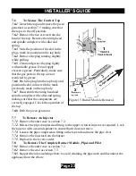 Предварительный просмотр 22 страницы British Gas Churchill LFE Installer'S Manual