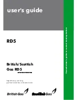 British Gas RD5 User Manual предпросмотр