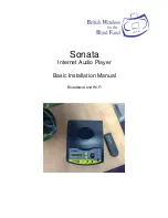 Предварительный просмотр 1 страницы British Wireless for the Blind Fund Sonata Installation Manual