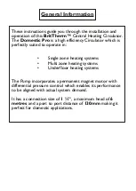 Preview for 3 page of BritTherm Domestic Pro Installation & Operating Instructions Manual