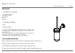 Britton Hoxton HOX.054 Quick Start Manual preview