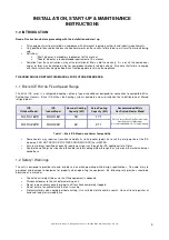 Preview for 4 page of Brivis ICE DI-XU18Z Installation, Start-Up, Maintenance Instructions & User Operating Manual