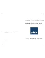 Brivis RG36F/BGCEF User Manual preview