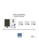 Brivis ZonePlus B061006 Installer Manual preview