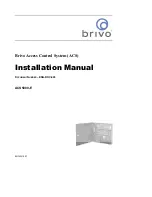 Brivo ACS5000-E Installation Manual preview