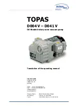 Предварительный просмотр 1 страницы briwatec TOPAS D004 V Translation Of The Operating Manual