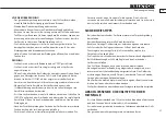 Предварительный просмотр 37 страницы Brixton BQ-6305 Instruction Manual