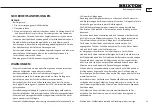 Preview for 33 page of Brixton BQ-6386F Instruction Manual