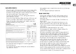 Preview for 37 page of Brixton BQ-6386F Instruction Manual