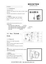 Preview for 38 page of Brixton BX125 Service Manual