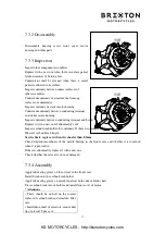 Preview for 73 page of Brixton BX125 Service Manual