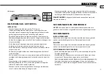 Preview for 11 page of Brixton KO-6382 Instruction Manual