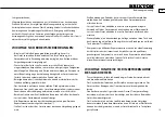 Preview for 19 page of Brixton KO-6382 Instruction Manual