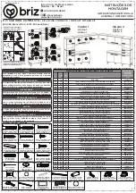 Preview for 1 page of Briz B107-80 Branco Assembly Instructions