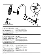 Предварительный просмотр 6 страницы Briz LITZE 63043LF Series Manual