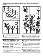 Preview for 3 page of Brizo 109458 Installation Instructions Manual