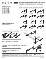 Предварительный просмотр 1 страницы Brizo 62710LF Installation Manual