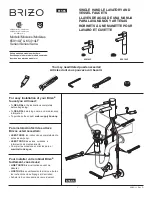 Brizo 65014LF Series User Manual предпросмотр