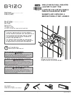 Предварительный просмотр 1 страницы Brizo Artesso T65767LF-LHP-ECO Assembly Instructions Manual