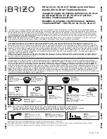 Brizo HK32 Series Quick Start Manual предпросмотр