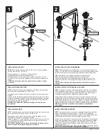 Preview for 2 page of Brizo Levior 65397LF- LHP-ECO Series Manual