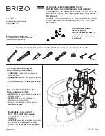 Предварительный просмотр 1 страницы Brizo Levoir 68498 LHP Series Manual