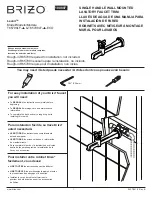 Предварительный просмотр 1 страницы Brizo Levoir T65798LF Series Manual