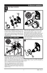 Предварительный просмотр 3 страницы Brizo MultiChoice T75 Series Installation Instructions Manual