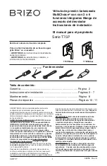 Preview for 11 page of Brizo MultiChoice T75P Series Installation Instructions & Owner'S Manual