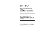 Preview for 25 page of Brizo MultiChoice VETTIS T60088 Installation Instructions And Owner'S Manual