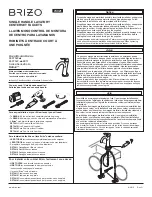 Предварительный просмотр 1 страницы Brizo Odin-X Series User Manual