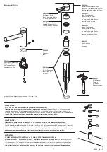 Предварительный просмотр 3 страницы Brizo Quiessence 67114 Manual