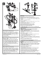 Предварительный просмотр 8 страницы Brizo Rook 65361LF LHP-ECO Series Instructions Manual