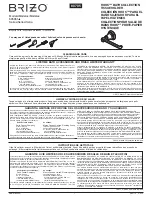 Preview for 1 page of Brizo ROOK 695061 Series Quick Start Manual