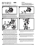 Brizo RP92056 Quick Manual предпросмотр