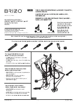 Предварительный просмотр 1 страницы Brizo RSVP 65390LF- LHP Series Manual