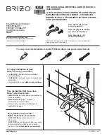 Brizo RSVP 65890LF-ECO LHP Series Manual preview