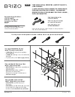 Brizo RSVP 65890LF-ECO-LHP Instructions Manual preview