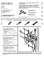 Предварительный просмотр 1 страницы Brizo RSVP 65890LF LHP Series Manual