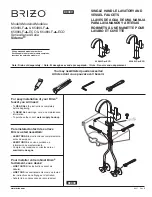 Предварительный просмотр 1 страницы Brizo Siderna 65080LF Series Quick Start Manual