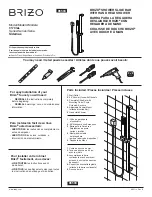 Preview for 1 page of Brizo Siderna 85780 Series Manual