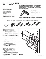 Brizo Siderna Series Manual preview