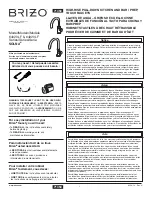 Preview for 1 page of Brizo SOLNA 64020LF Installation Manual